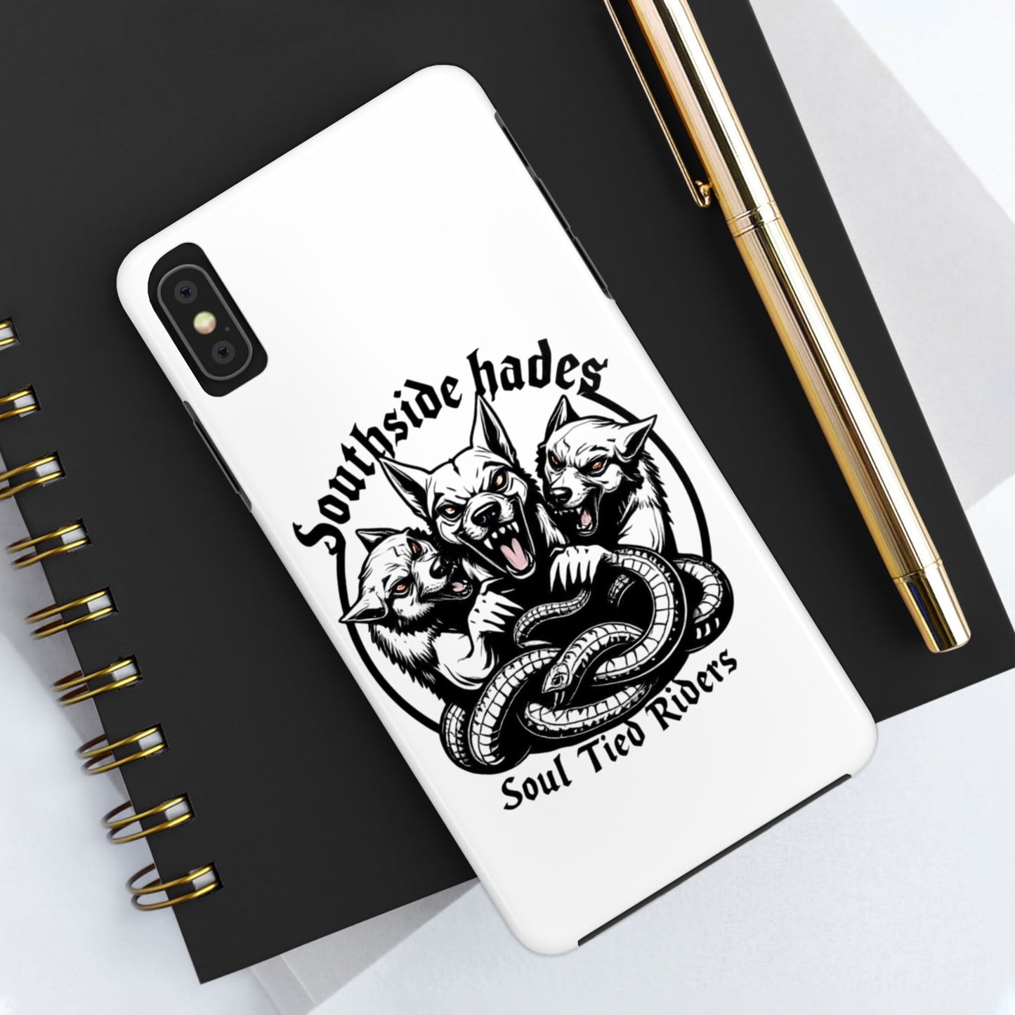 New Age Hades Phone Case | Durable Cases for Motorcycle Enthusiasts, Gifts for Riders, Protective Accessories