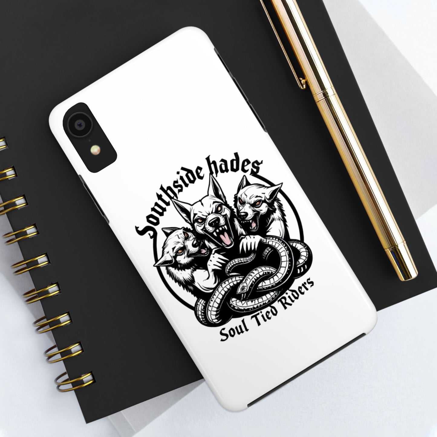 New Age Hades Phone Case | Durable Cases for Motorcycle Enthusiasts, Gifts for Riders, Protective Accessories