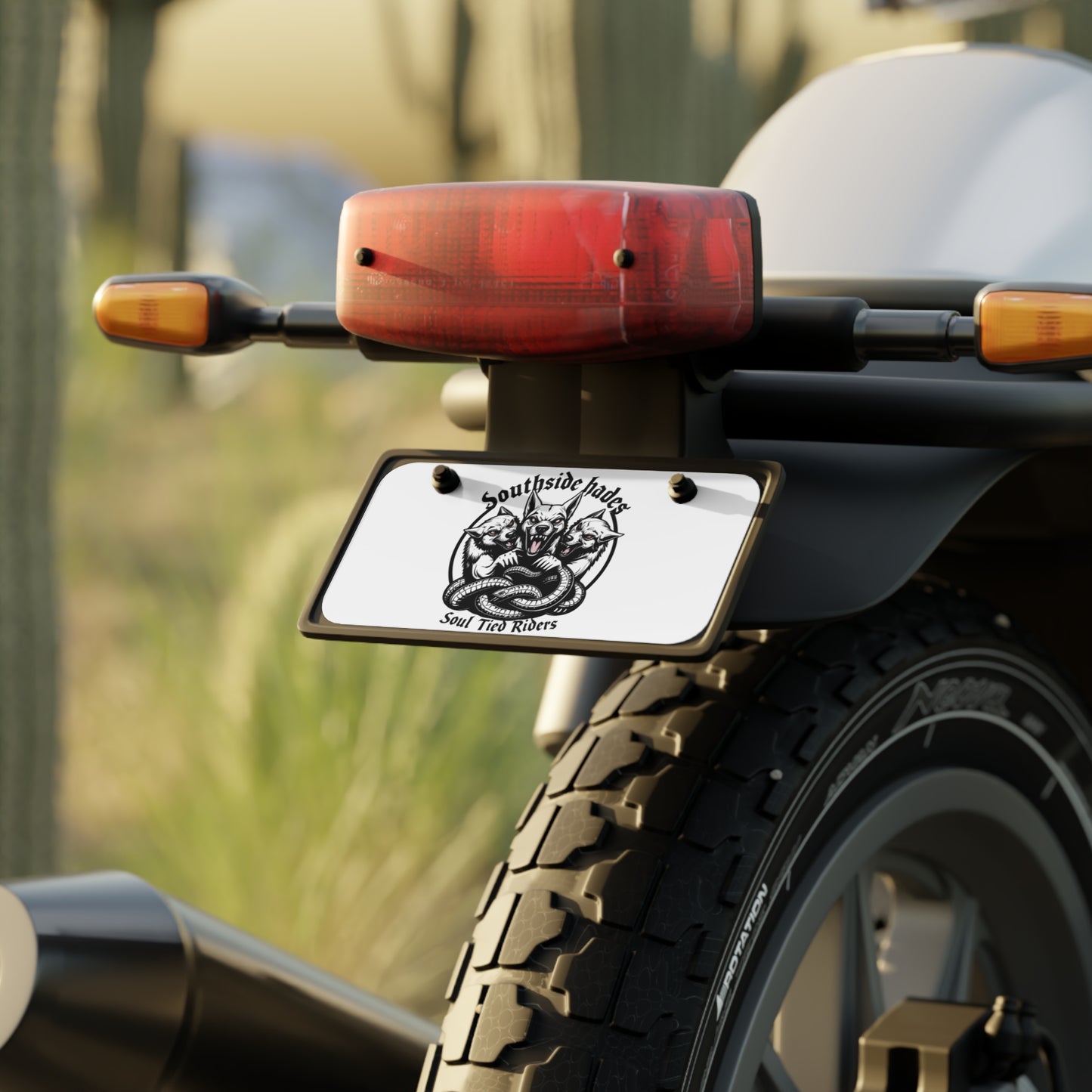 New Age Hades License Plate