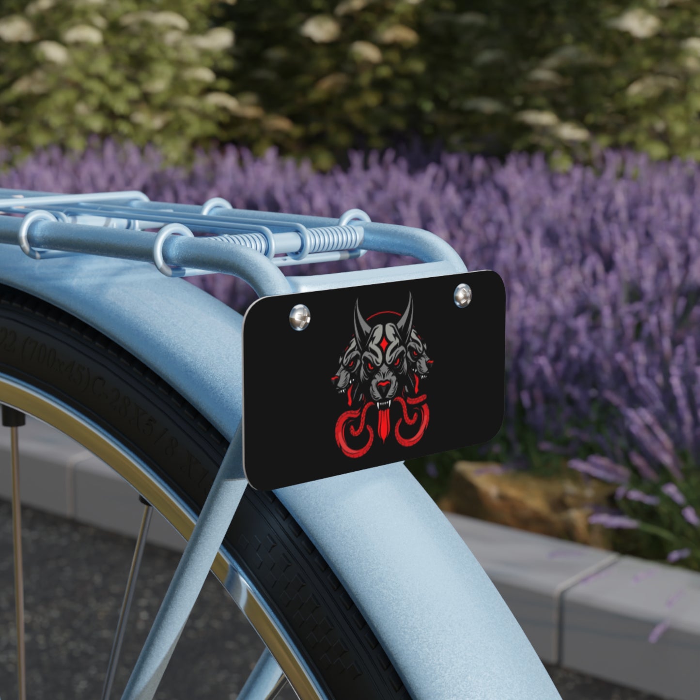 Custom Bike License Plate