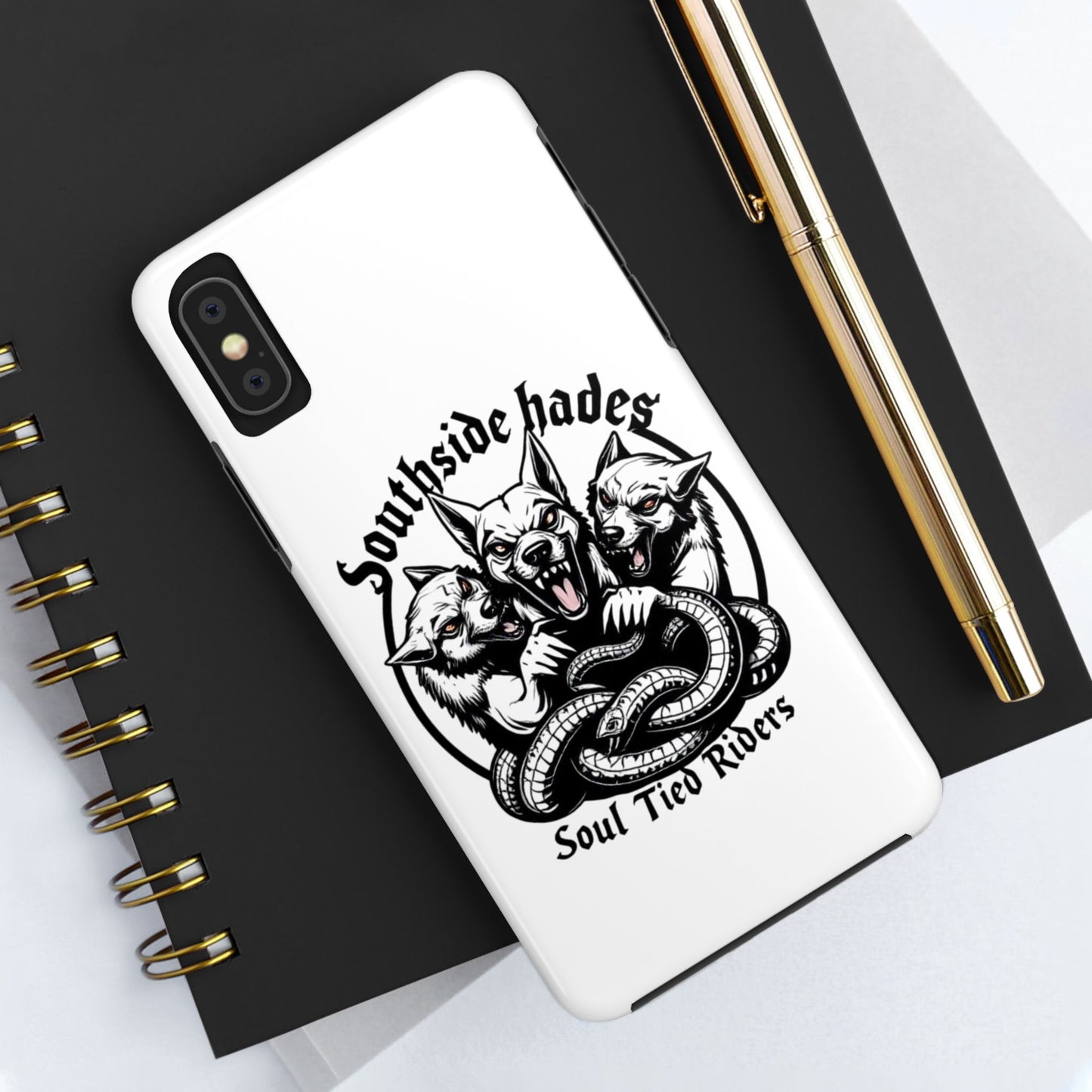 New Age Hades Phone Case | Durable Cases for Motorcycle Enthusiasts, Gifts for Riders, Protective Accessories