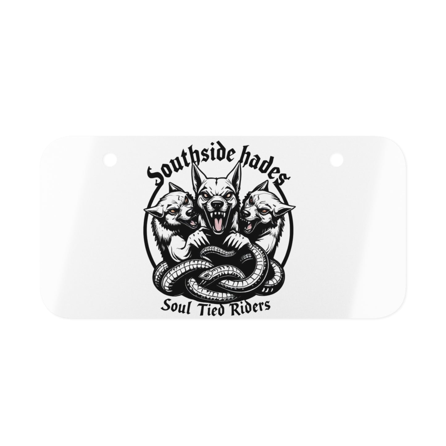 New Age Hades License Plate