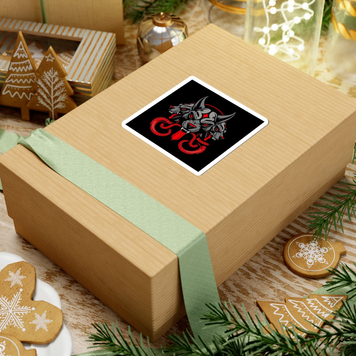 O.G. Cerberus Sticker | Great for Laptop Decor, Personal Belongings, Perfect Gift for Bikers