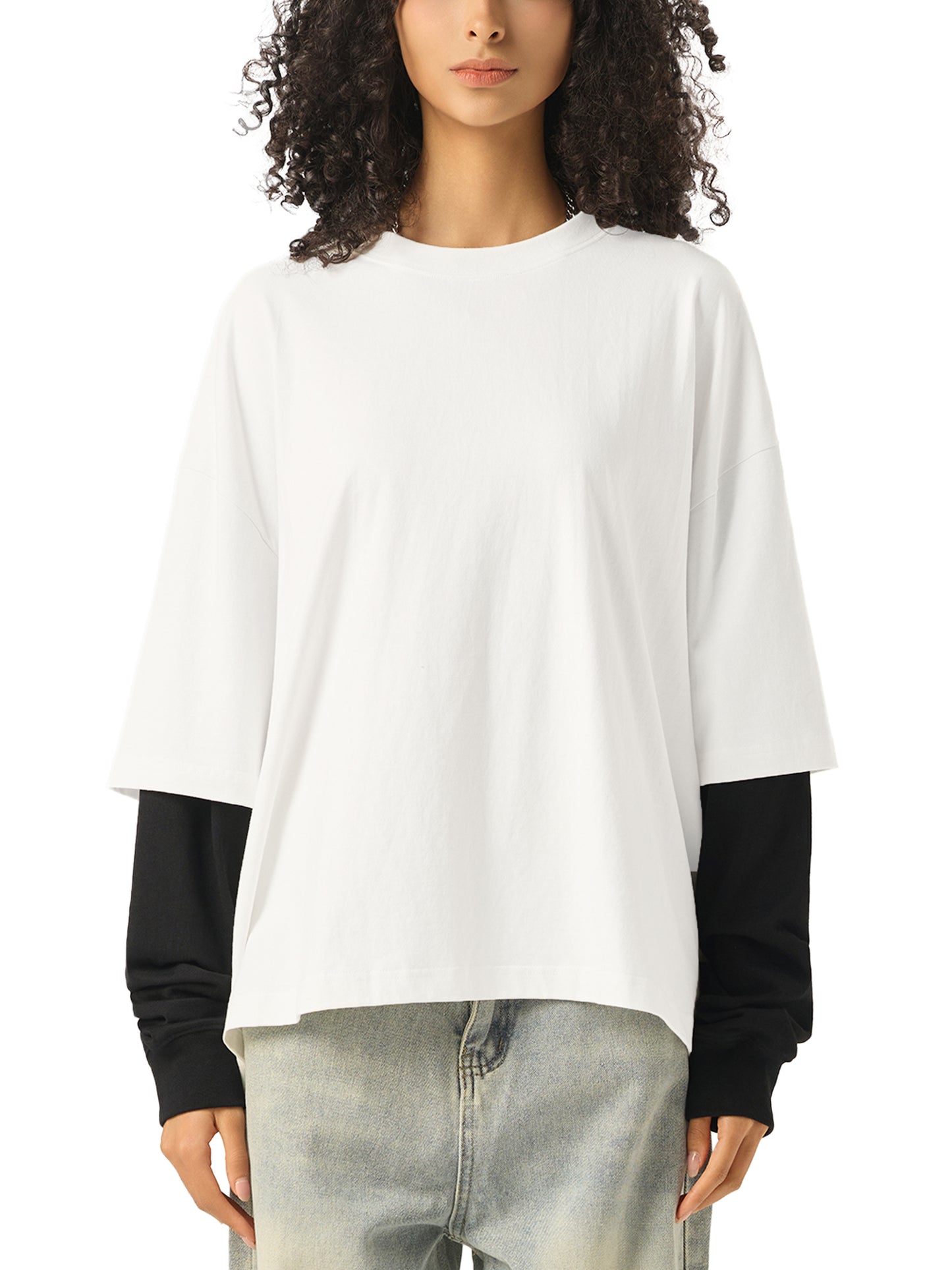 New Age Hades Oversized Long Sleeve T-Shirt